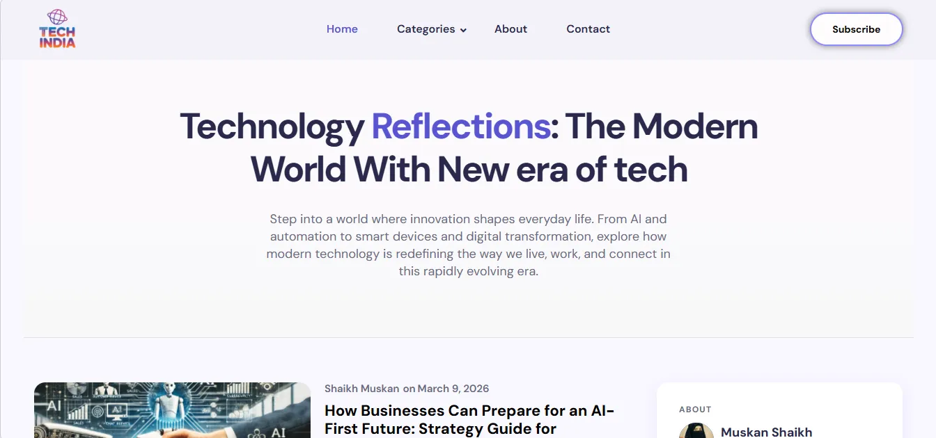 Blog Website