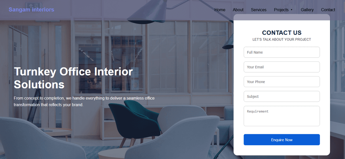 Interior Design Demo