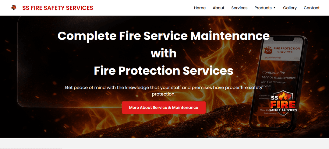 SS Fire Website