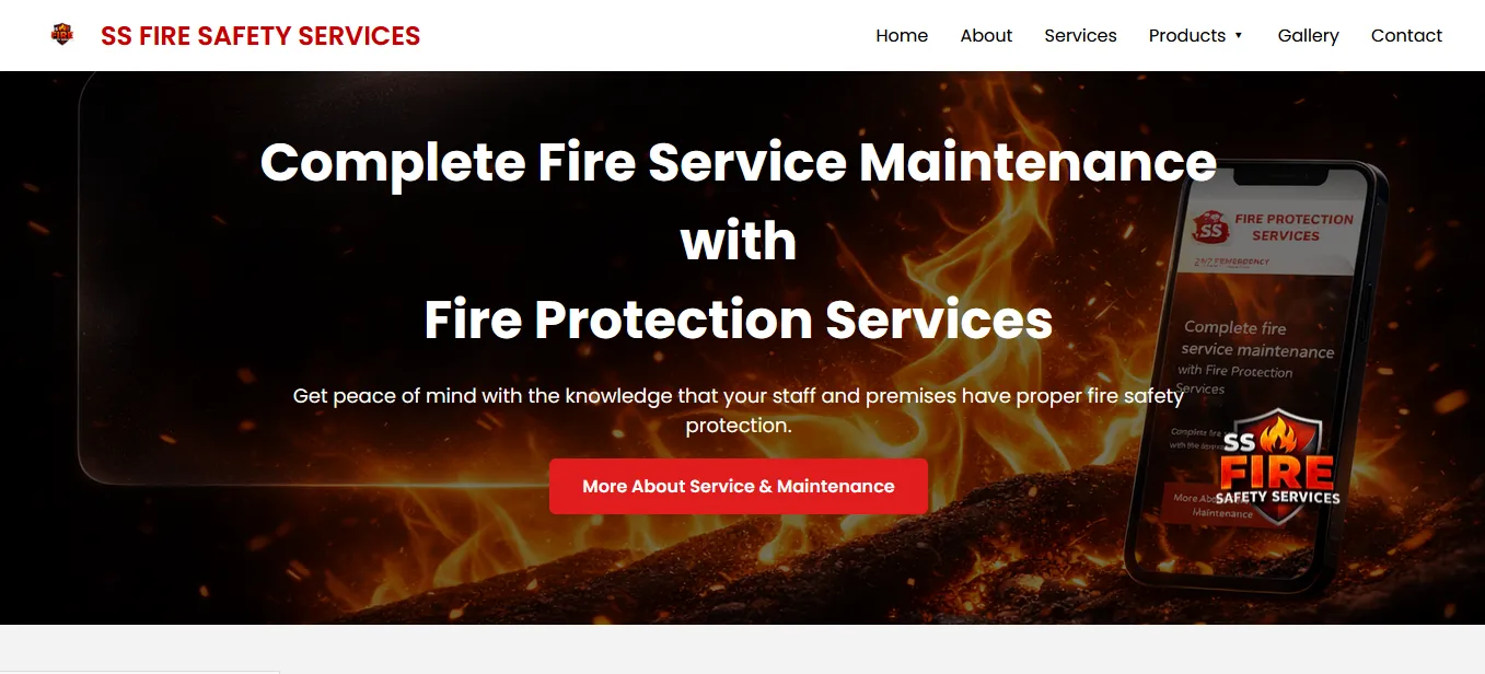 SS Fire Website