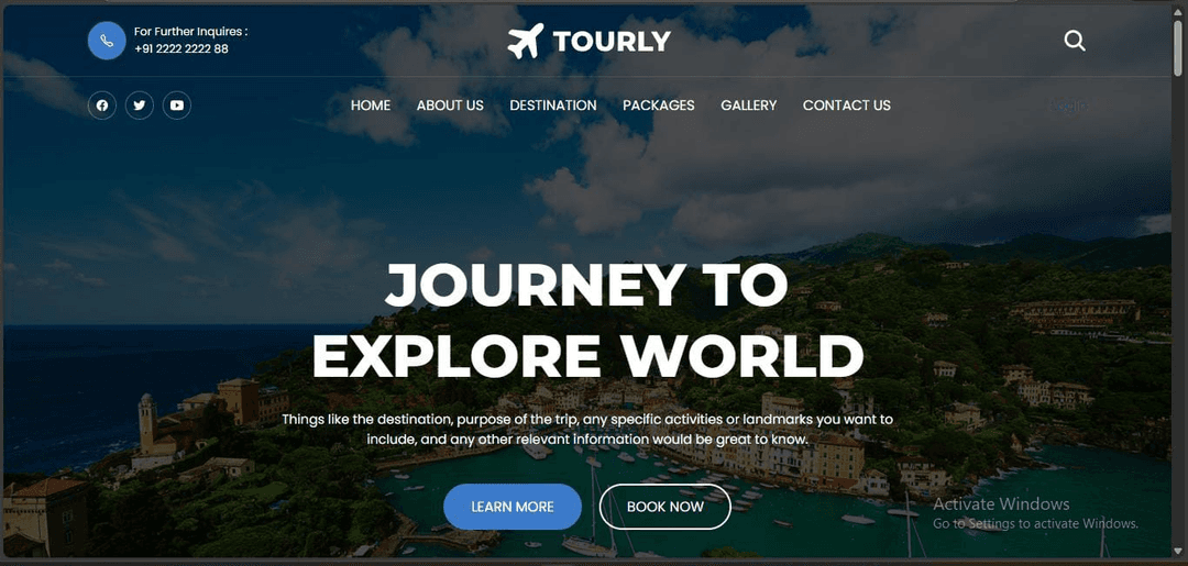 Travel Website